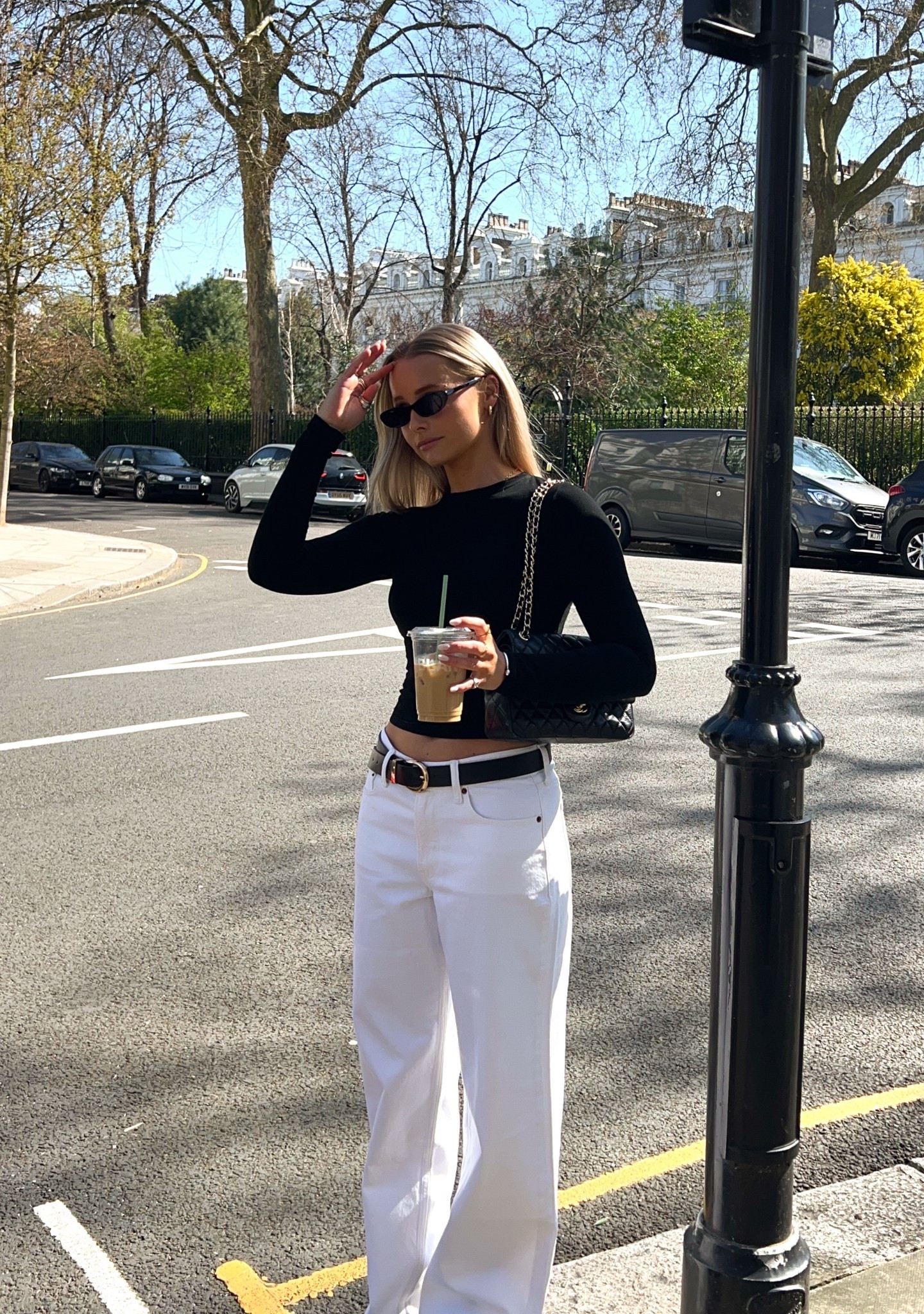 white jeans & a black top… can never go wrong with this combo x

#LTKstyletip #LTKspring