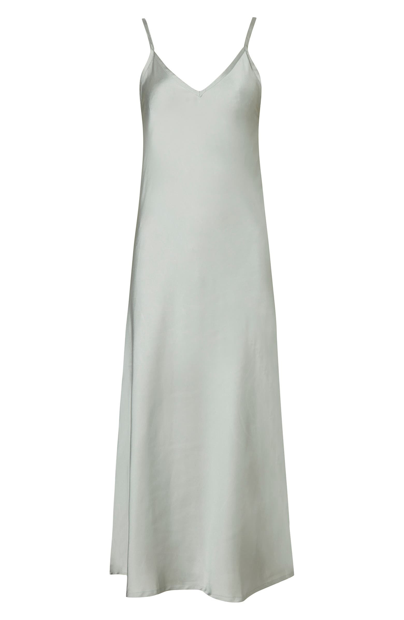 AllSaints Nevarra Mock Neck Sweatshirt & Slipdress | Nordstrom | Nordstrom