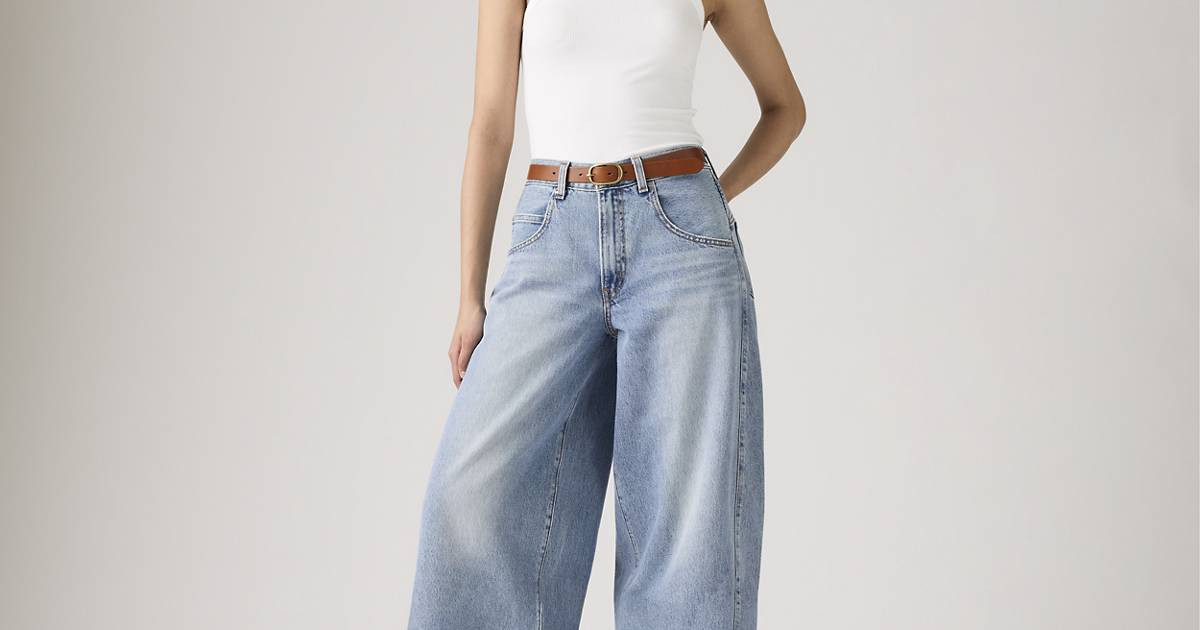 Super Baggy Barrel Women's Jeans - Medium Wash | Levi's\u00ae US | Levi's US