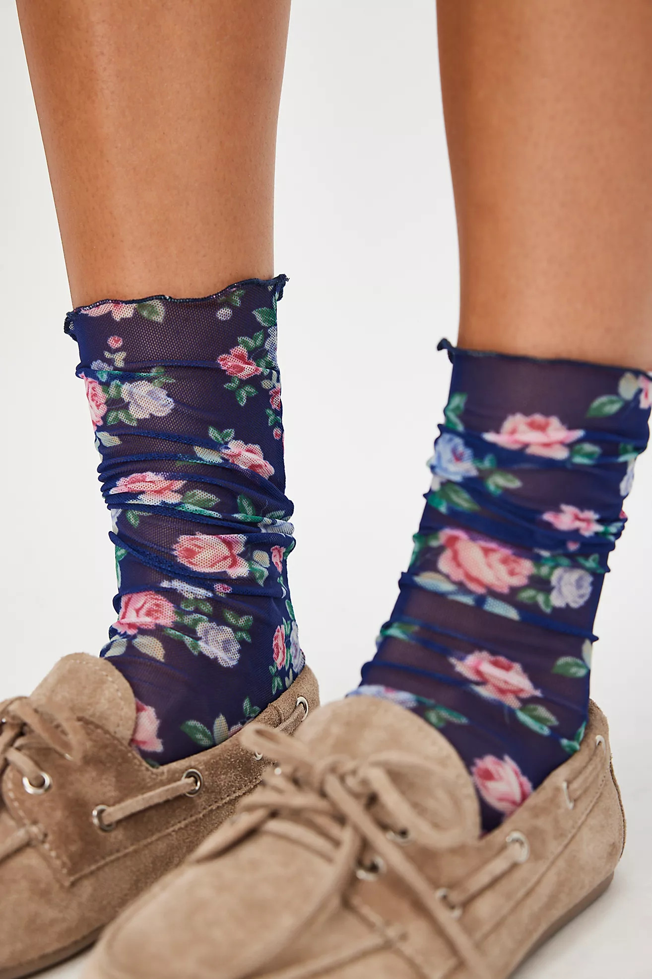 Only Hearts In Bloom Socks | Free People (Global - UK&FR Excluded)