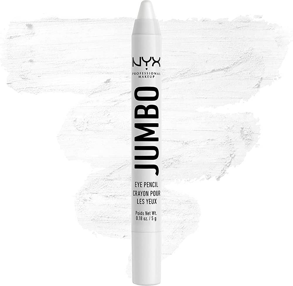 NYX PROFESSIONAL MAKEUP Jumbo Eye Pencil, White Eye Liner #LTKbeauty | Amazon (US)