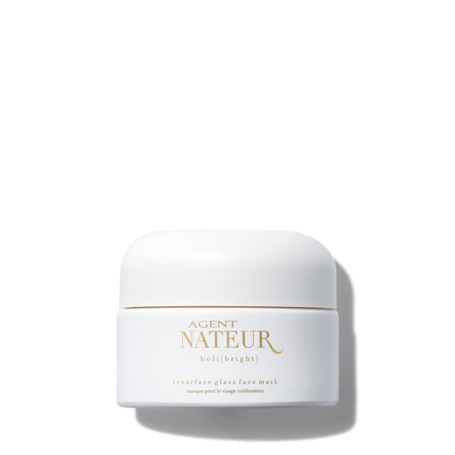 Holi (Bright) Resurface Glass Face Mask | Violet Grey