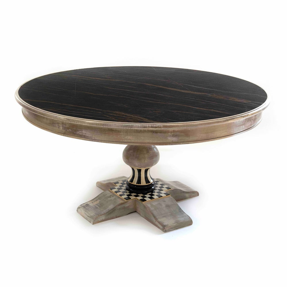Tuscan Farm 62" Round Pedestal Table | MacKenzie-Childs