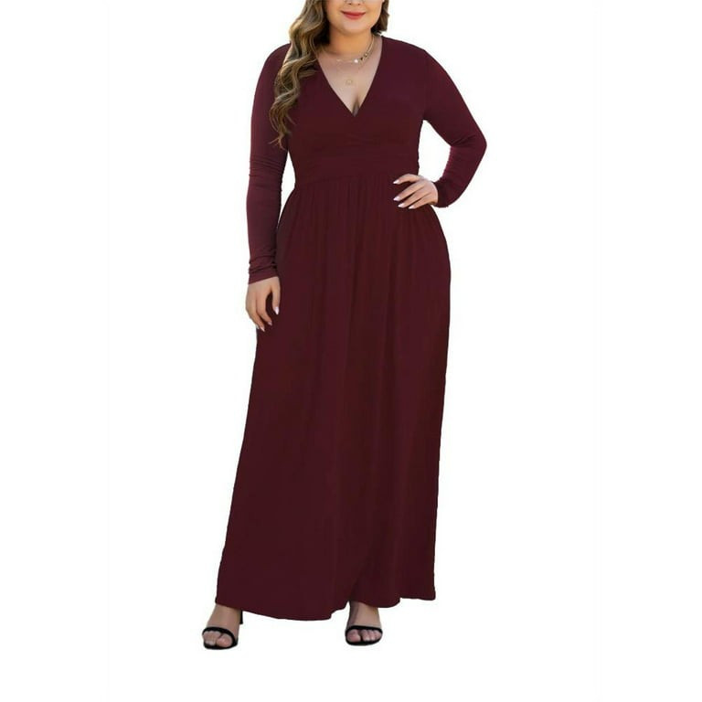 Plus Size Fashion, Plus Size Dress, Plus Size, Plus Size Outfits  | Walmart (US)