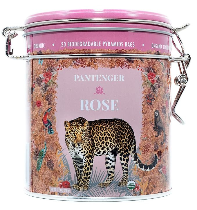 Rose Tea Bags -20 XL Pyramid Sachets- Rose Tea Organic. Tea Blends -Finest Moroccan Rose Petals a... | Amazon (US)