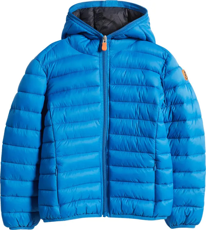 Kids' Donny Hooded Nylon Puffer Jacket | Nordstrom
