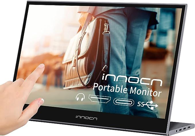Portable Laptop Monitor Touchscreen 15.6" INNOCN 1080P HDMI USB C External Computer Display Ultra... | Amazon (US)
