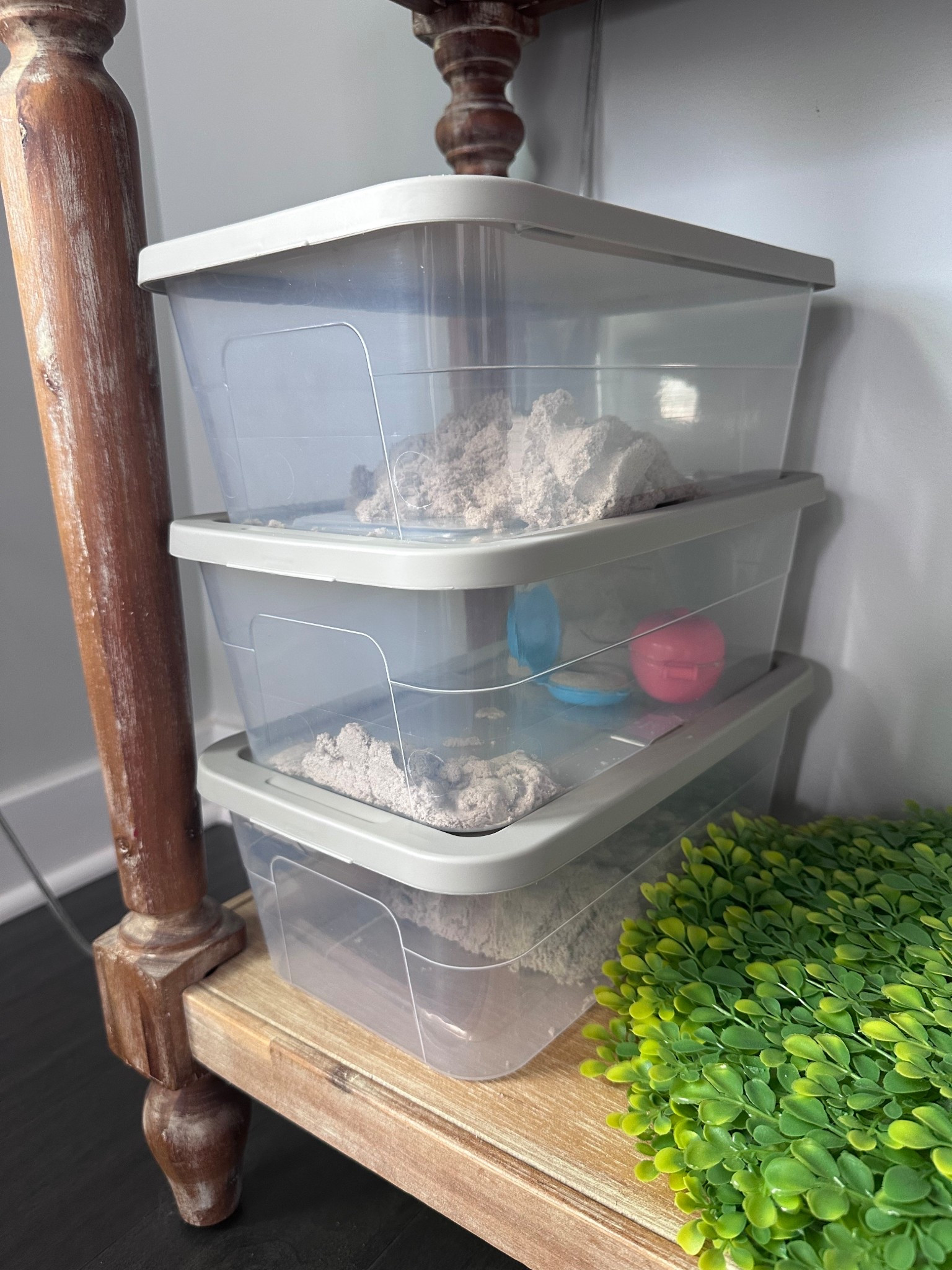 Kinetic Sand and bins to keep each kid happy! My bins came as a 5pk/ Brightroom from Target, but linking similar! 

#LTKOver40 #LTKSummerEdit