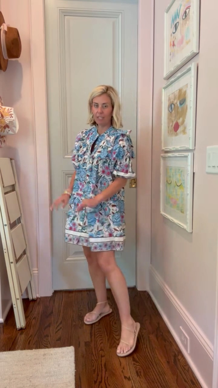 Let’s talk about a throw on and go dress…this is definitely that! Styling this super comfy today, but I’ve shown you this dressed up in heels and booties previously. This is a closet keeper! I’m wearing a small for length &  8 sandals. 
*Use my code mixandmatch15 at Cleobella 
*Use Catherine20 at A+B

#LTKOver40 #LTKstorytime #LTKSeasonal