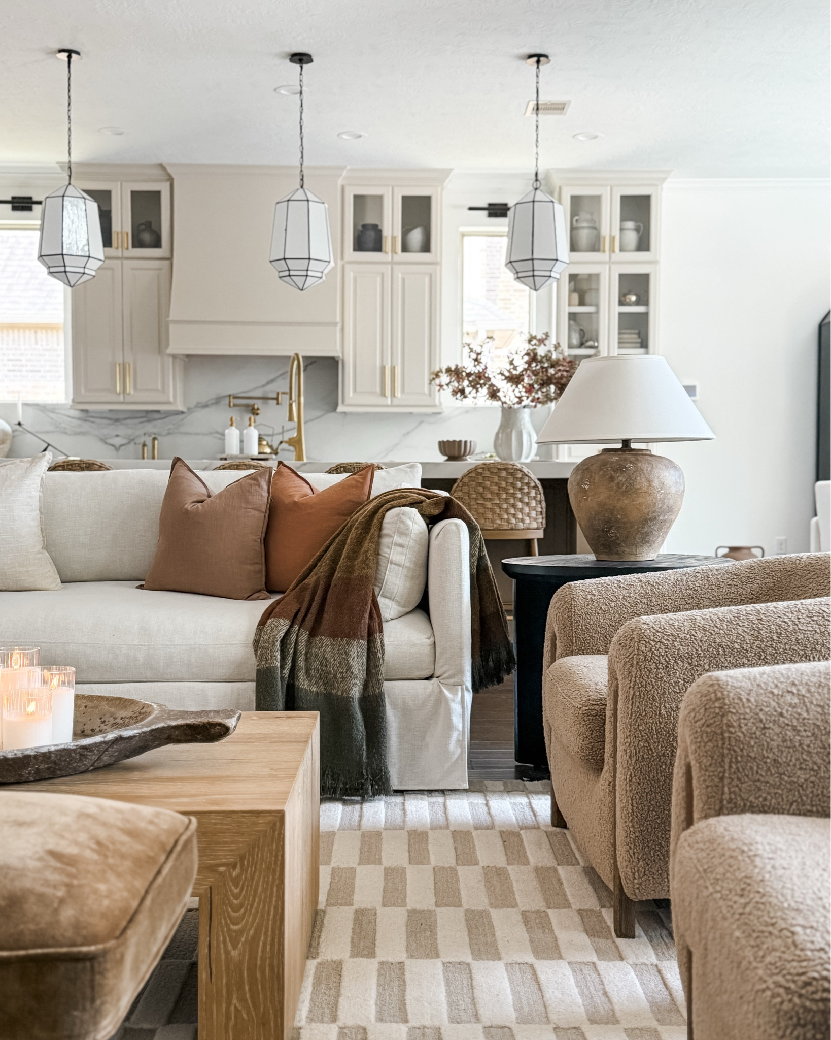 Neutral layers, warm textures, and pieces I truly love living with. Sharing everything linked—from furniture to finishing touches—that makes our home feel calm, lived-in, and inviting.

neutral home decor / modern organic home / living room furniture / cozy home styling / timeless interiors

#LTKHome