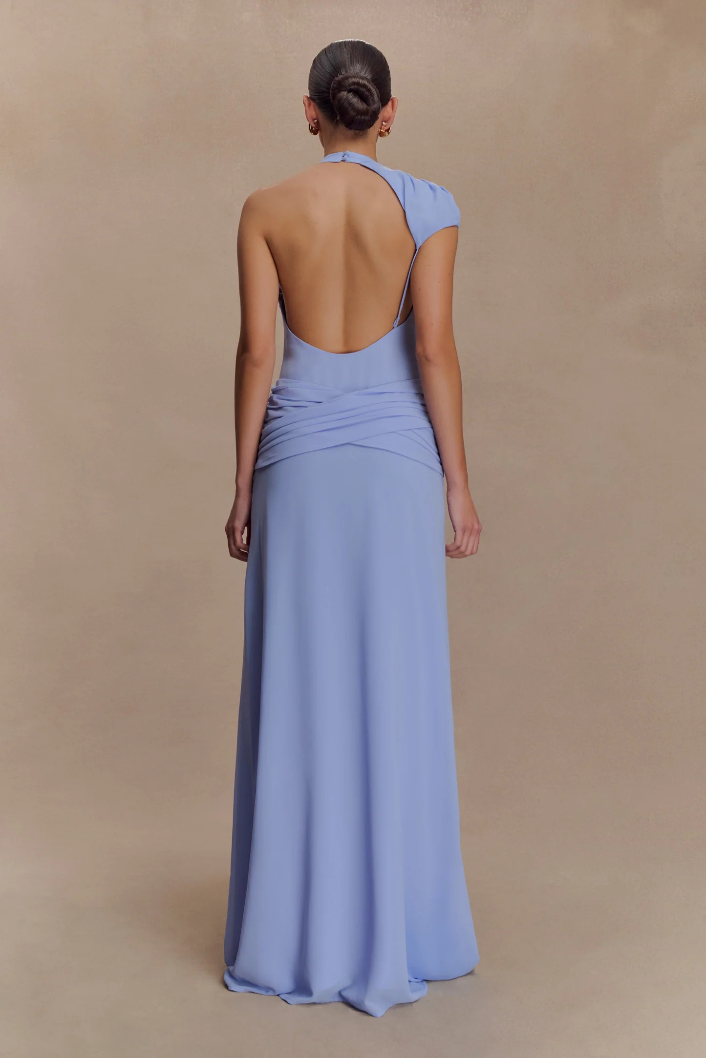Analia Chiffon Maxi Dress - Lilac | MESHKI US