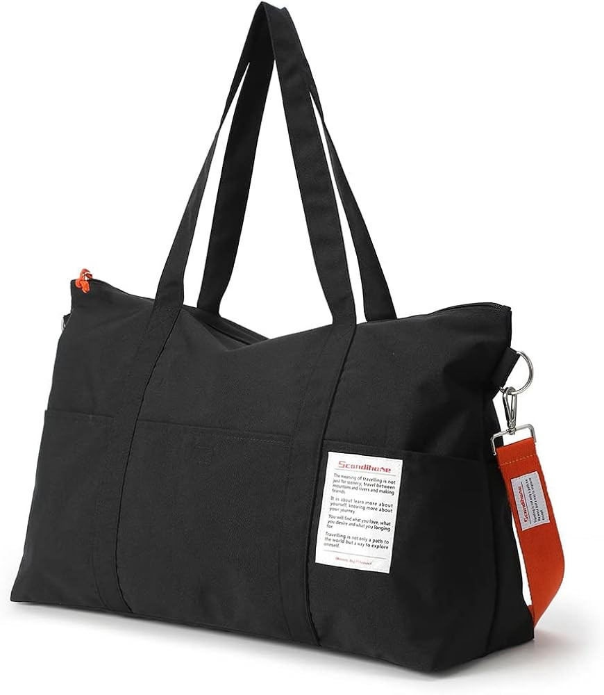 Weekender Bags for Women, Travel Duffel Bags with Toiletry Bag Shoulder Overnight Bag for Travelling | Amazon (US)