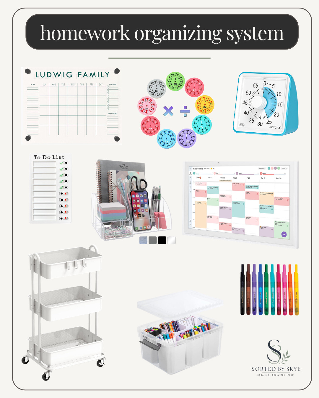 School might be getting out for summer, but we still need to keep the kids organized and learning over the summer.  Stay organized with my homework station must haves. 

 #LTKmomlife #LTKHome #LTKKids
