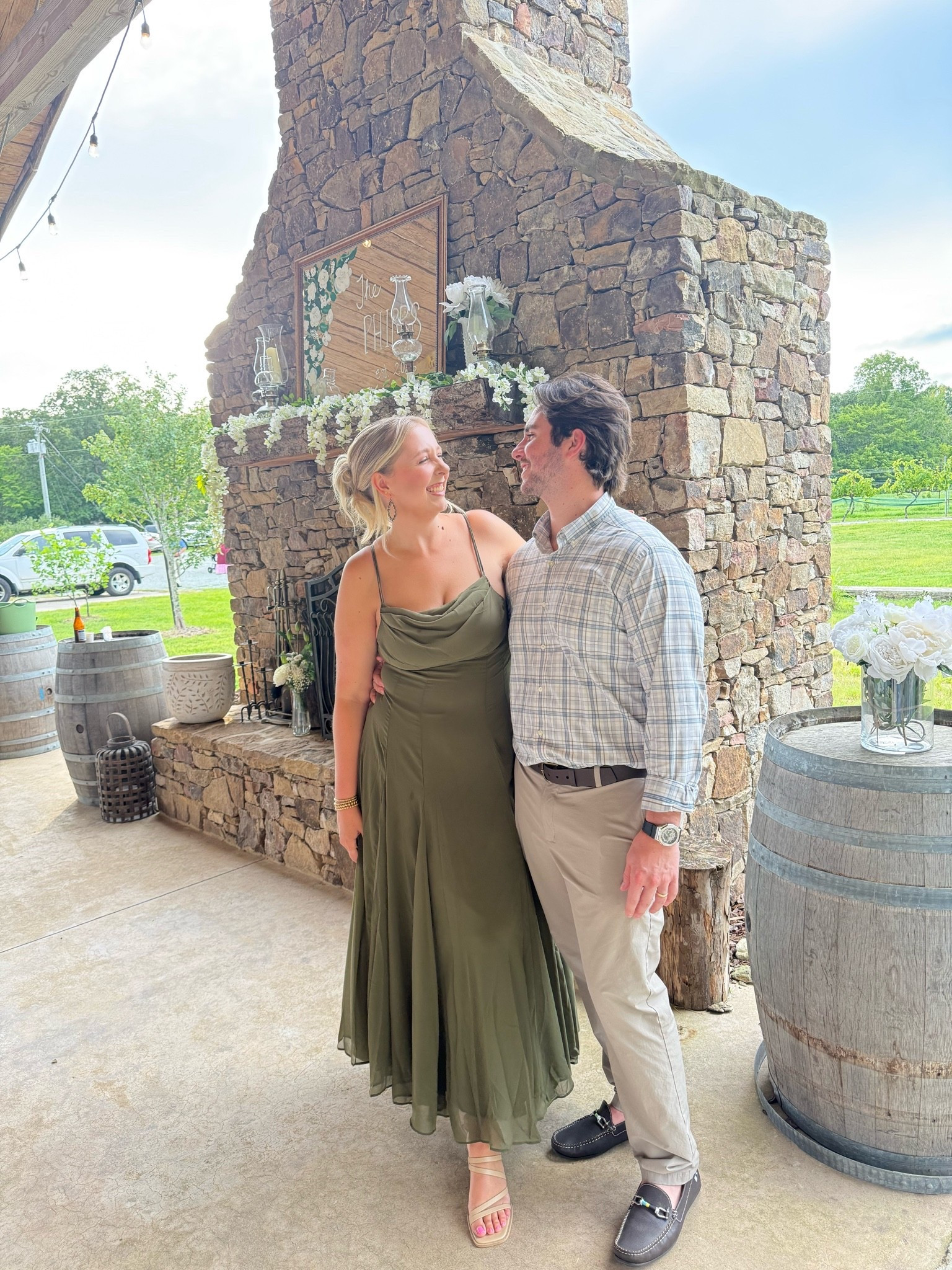 💚 Green Wedding Guest Dress | Wedding Guest Outfit

Put this green wedding guest dress to the test at an outdoor wedding in the North Carolina August heat ☀️🥵 and I was honestly impressed! It was comfortable enough for the heat AND I got sooo many compliments!

If you’re looking for a wedding guest dress, outdoor wedding guest outfit, summer wedding dress, green dress, or elegant wedding guest outfit, add this one to your list! ✨

#LTKStyle #WeddingGuestDress #WeddingGuestOutfit #GreenDress #SummerWeddingGuest #OutdoorWedding #WeddingGuestStyle #WeddingOutfit #DressyOutfit #LTKFinds