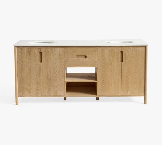 Manzanita 72" Double Sink Vanity | Pottery Barn (US)