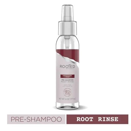 Rooted Rituals Ginger Root + Mint Pre-Shampoo Root Rinse, 5.7 fl oz | Walmart (US)