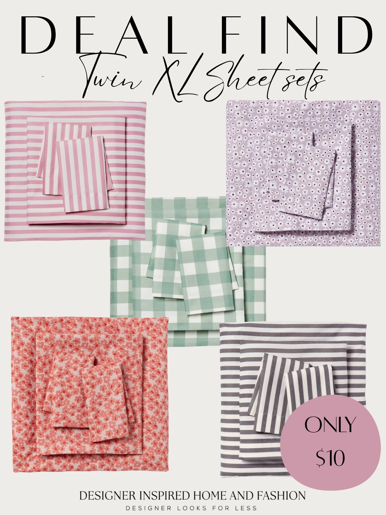 Twin XL sheet sets on a budget!

#LTKHome #LTKmomlife