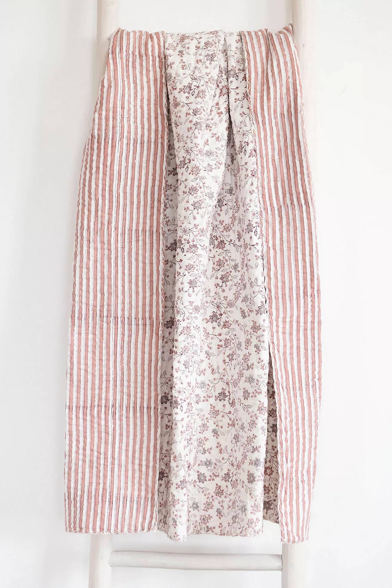 Connected Goods Kantha Quilt No. 0426 | Anthropologie (US)