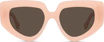 Loewe Anagram 51mm Geometric Sunglasses | Nordstrom | Nordstrom