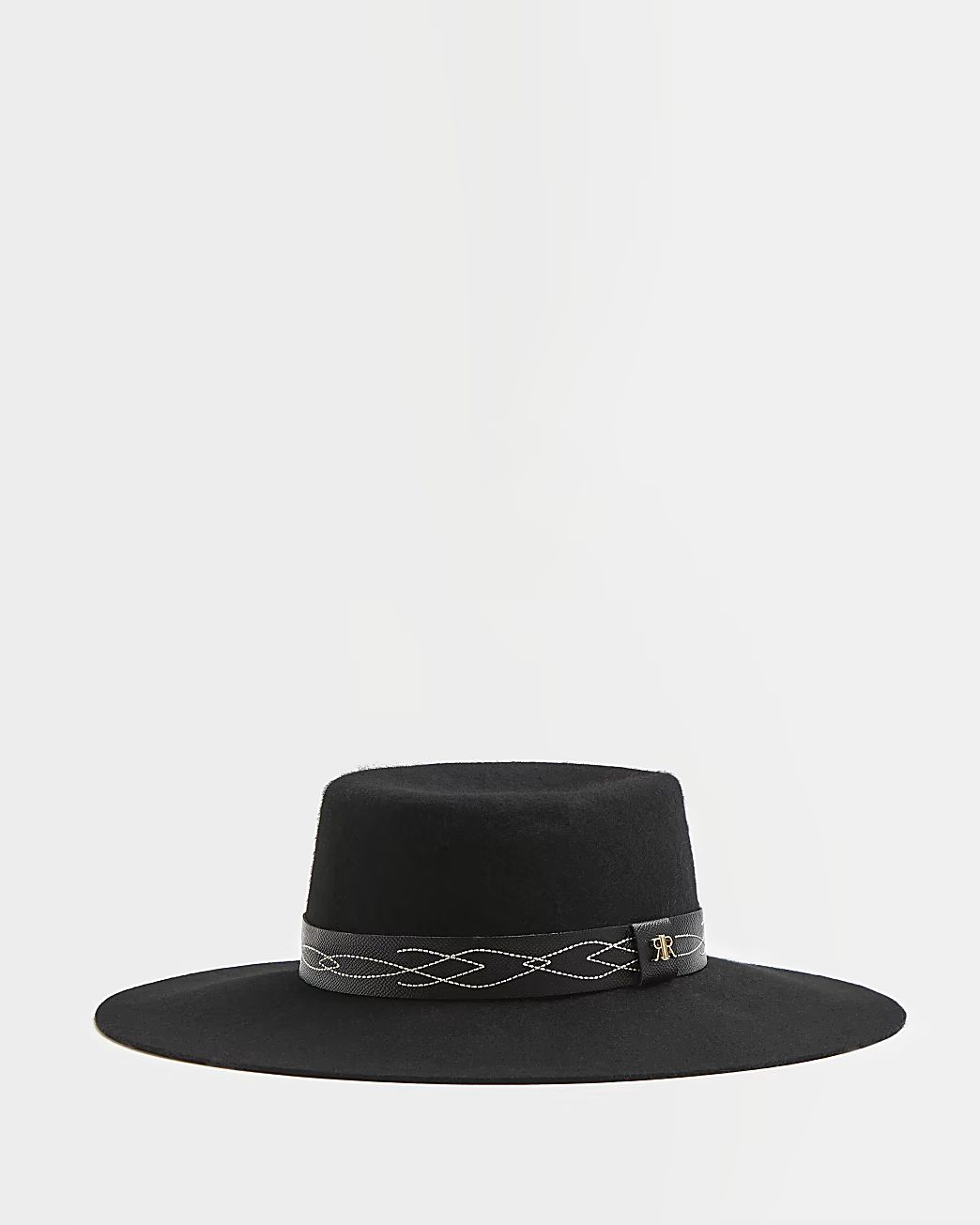 River Island Womens Black Fedora hat | River Island (US)