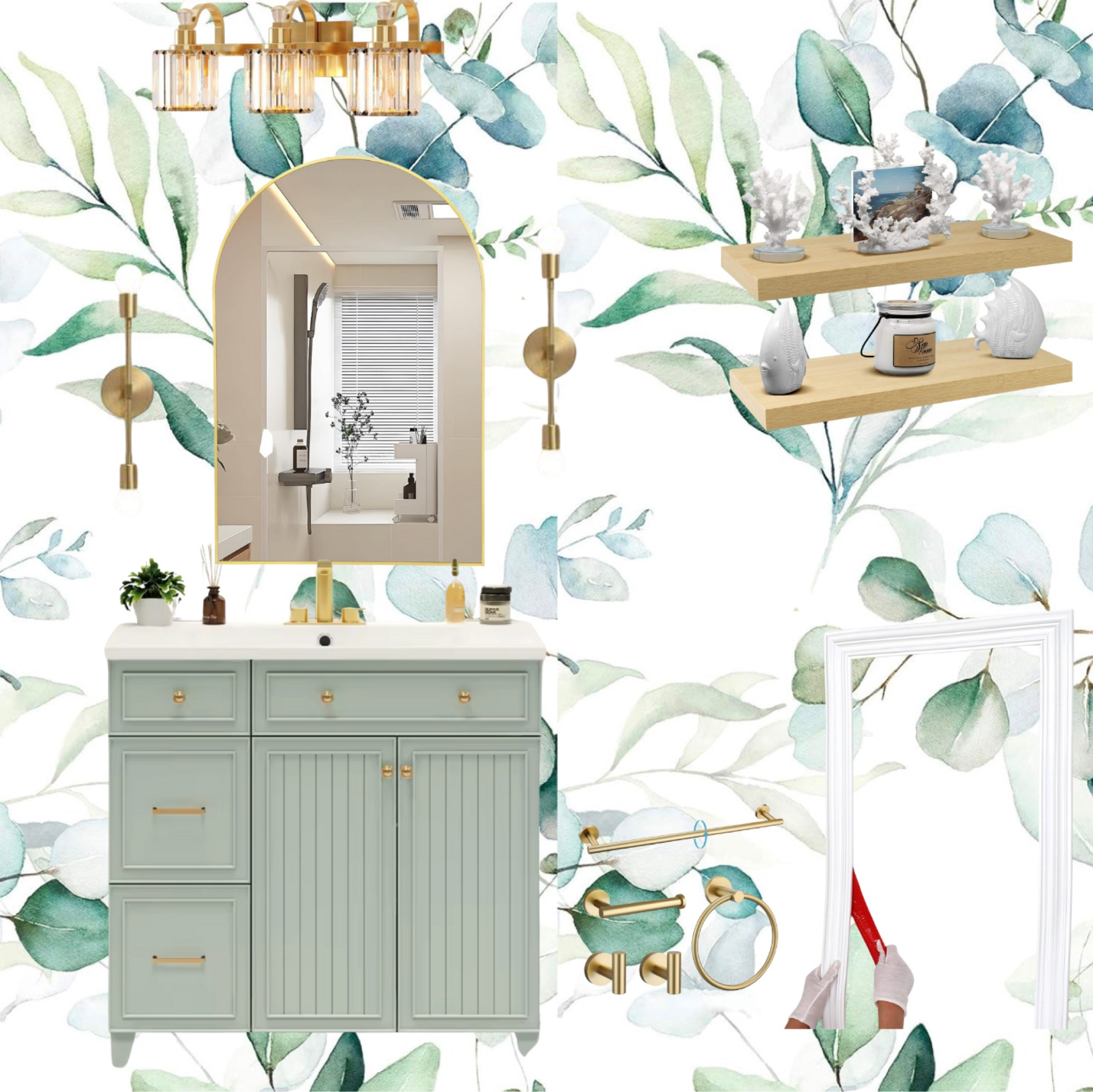 Renovation on budget #bathroom #renovation 