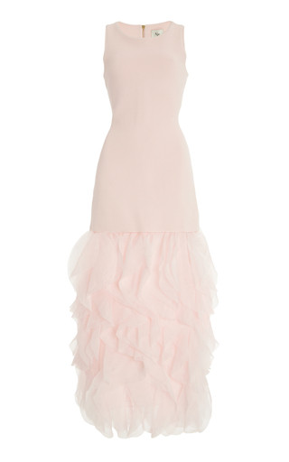 Elations Ruffled Knitted Maxi Dress | Moda Operandi (Global)