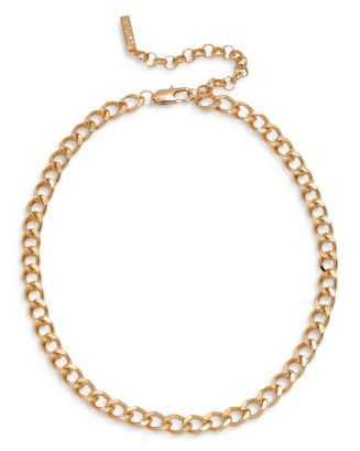 Soho Chain Link Collar Necklace, 15" | Bloomingdale's (CA)