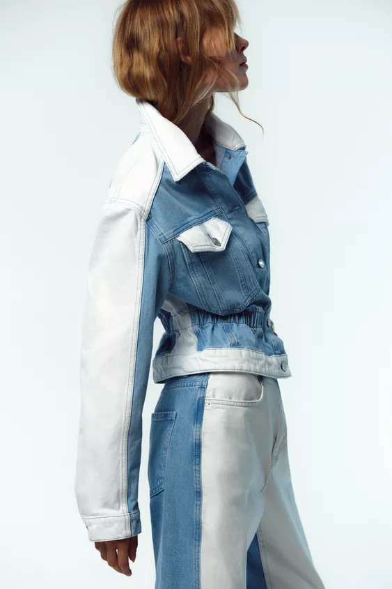 Z1975 COMBINED DENIM JACKET | Zara US