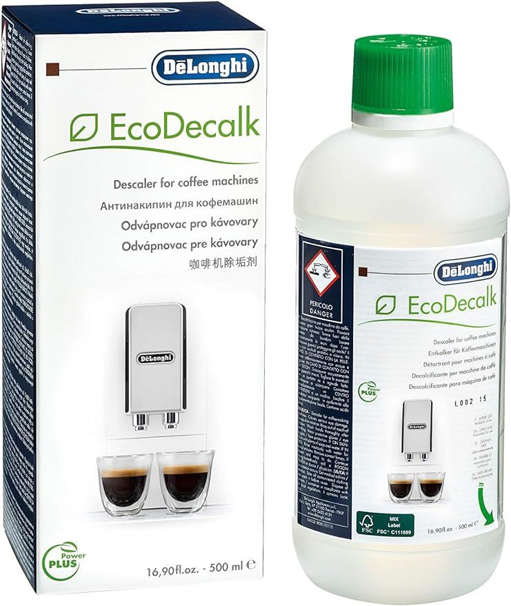 De'Longhi EcoDecalk Descaler, Eco-Friendly Universal Descaling Solution for Coffee & Espresso Mac... | Amazon (US)