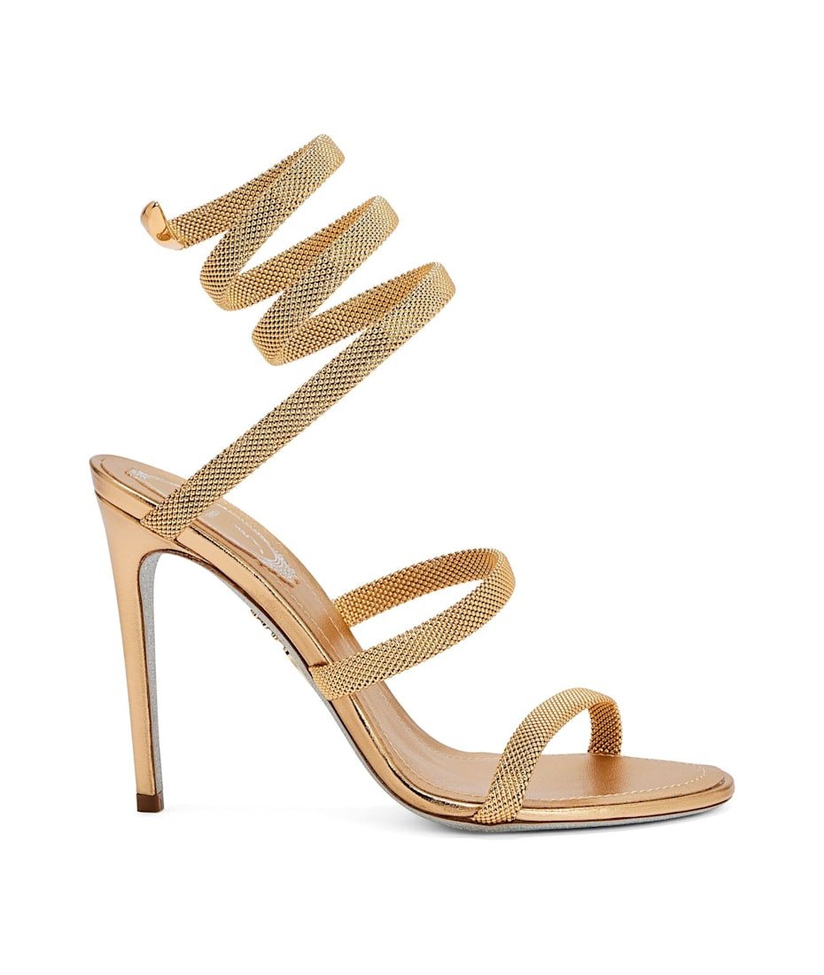 Trigold Cleo Gold Sandal 105 | Italist.com US