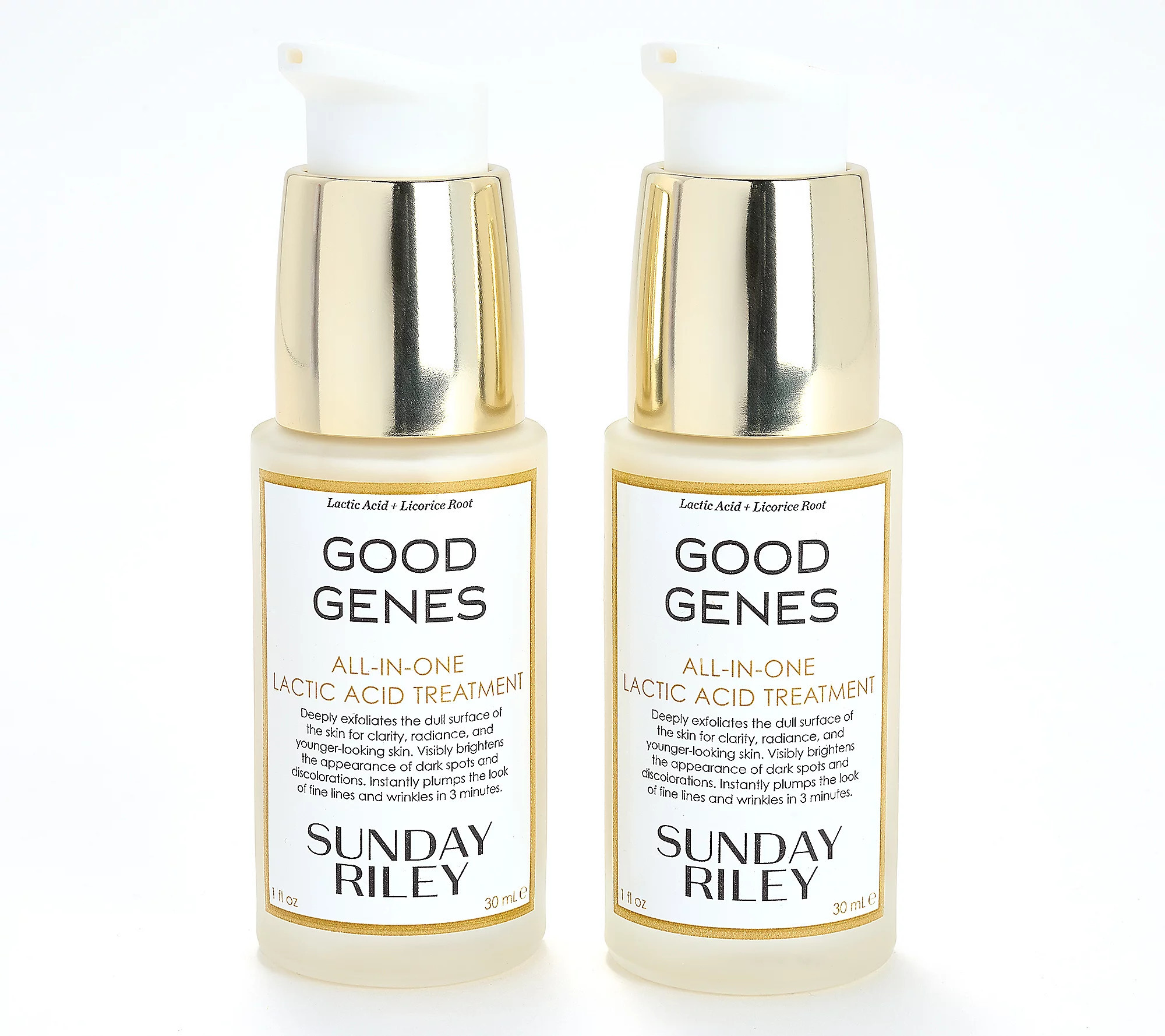 Sunday Riley Good Genes Lactic Acid Treatment1-oz Duo | QVC