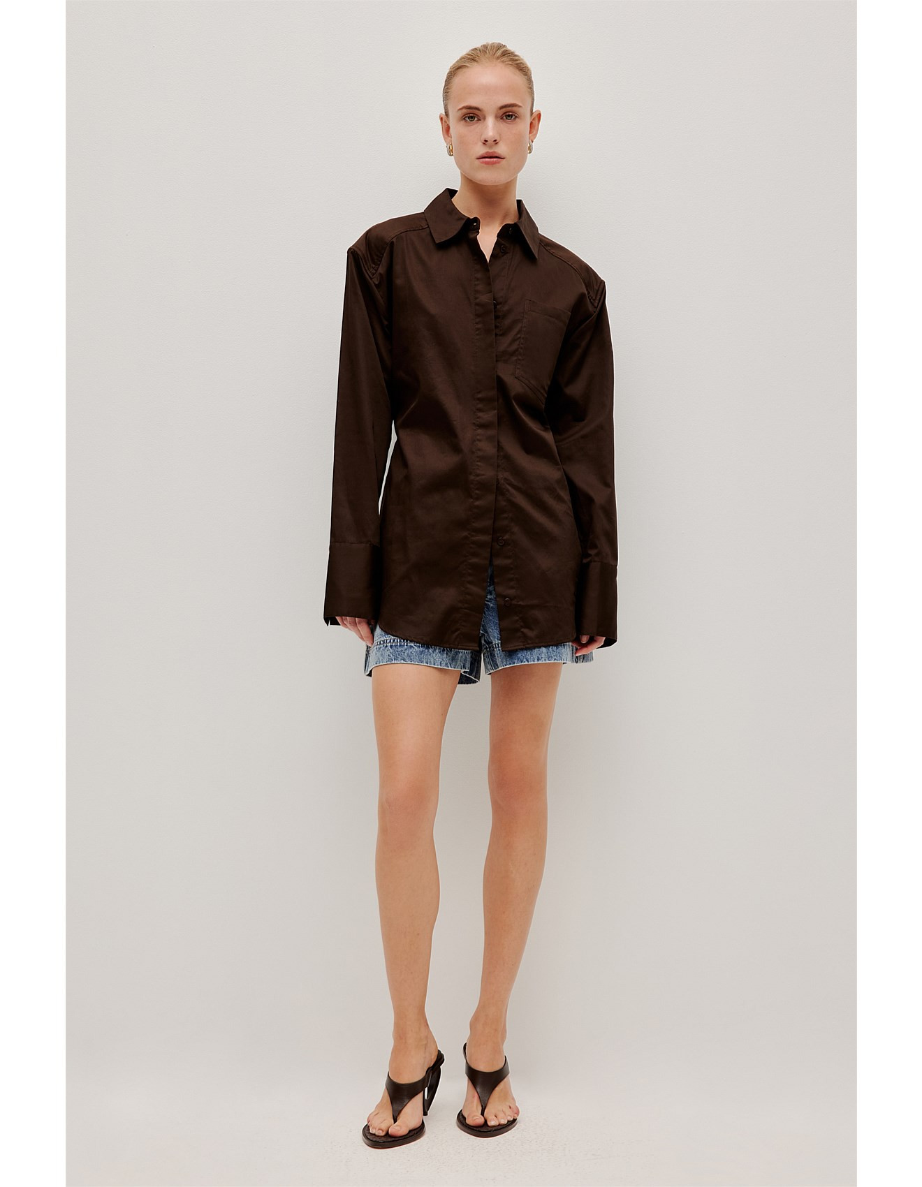 Kaia Long Sleeve Shirt | David Jones (Australia & New Zealand)