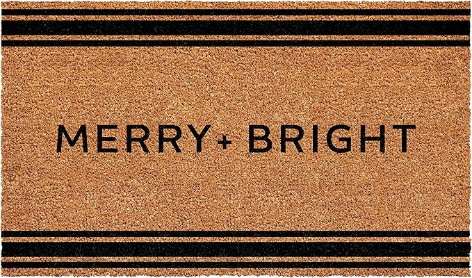 Calloway Mills 109042436 French Stripe Merry + Bright Doormat 24" x 36" | Amazon (US)