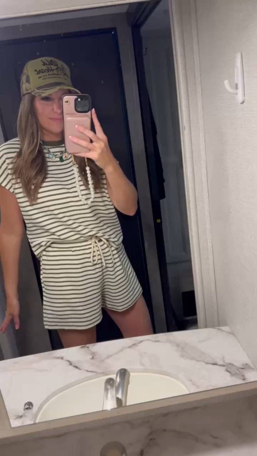 Camping ootd! In a medium 2 piece set, hat, necklace and accessories- fits tts.

#LTKStyleTip #LTKSeasonal #LTKFindsUnder50