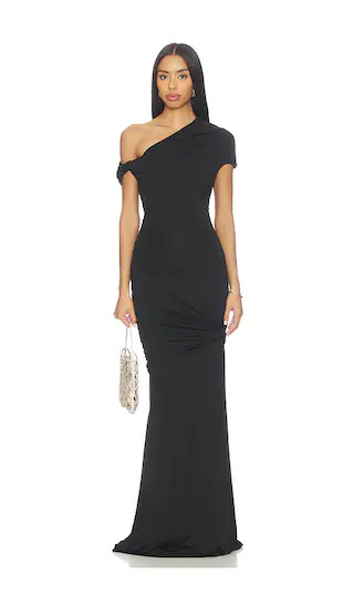 Pascal Dress in Black holiday dress | black tie event | black tie event | Revolve Clothing (Global)