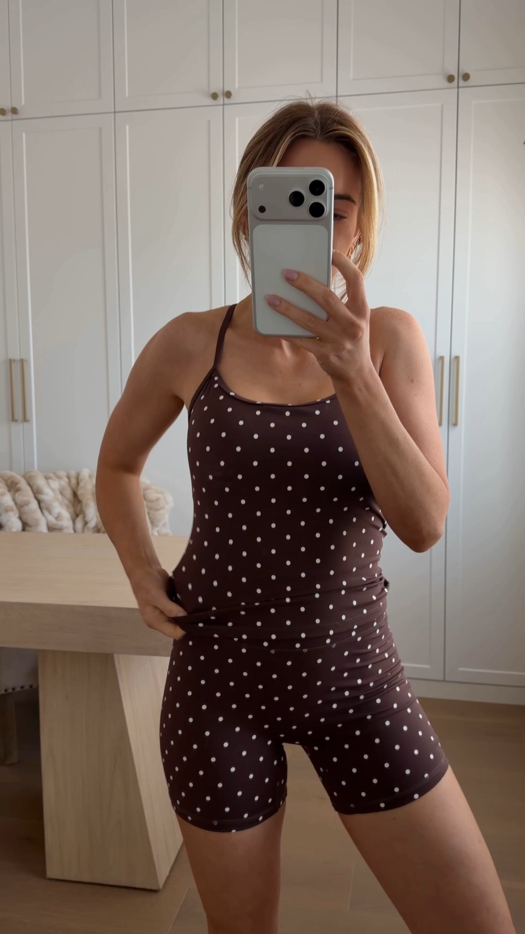 amazon workout set, wearing a small