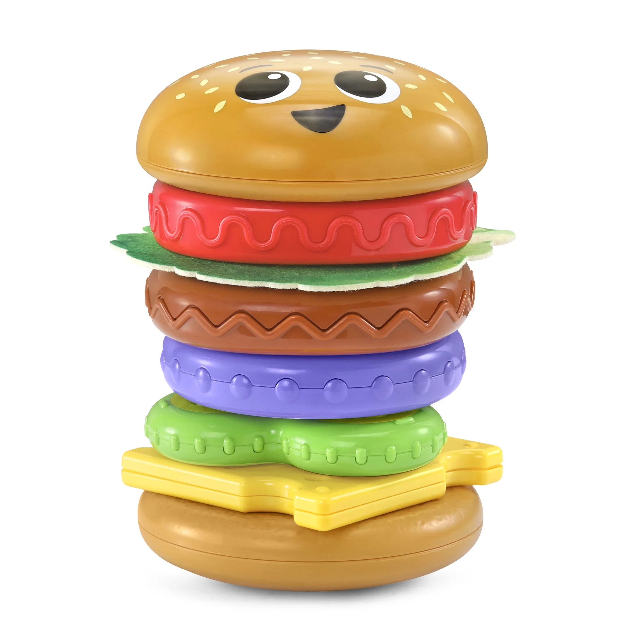 LeapFrog 4-in-1 Learning Hamburger Plastic & fabric Plastic, Fabric with Accessories, Baby and To... | Walmart (US)