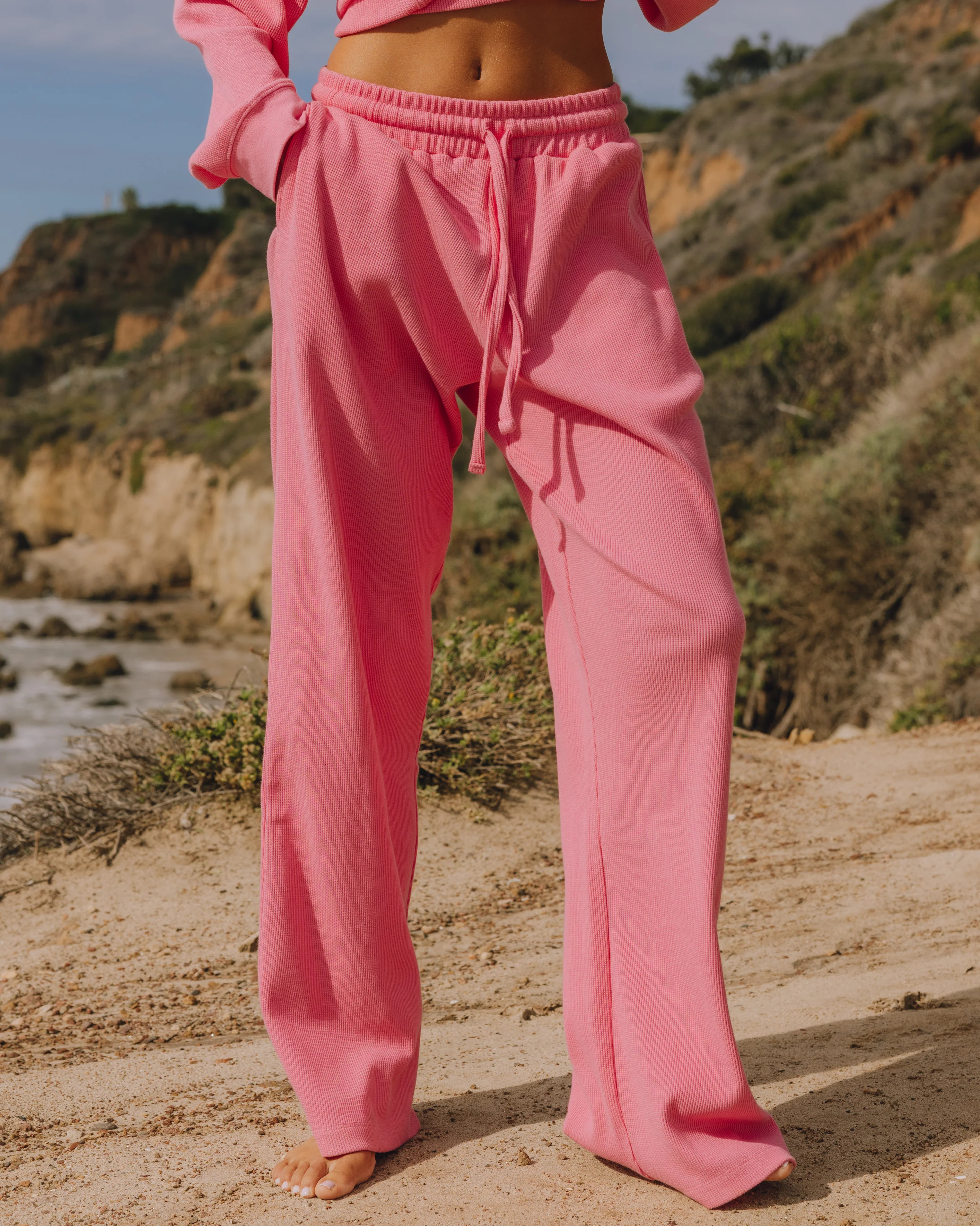 Thermal Resort Pants - Cheeks with Monochrome Patch | Daily Drills LLC