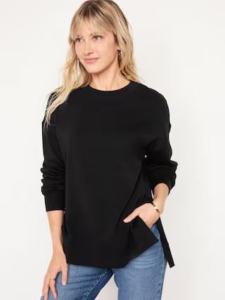 Boyfriend Tunic Sweatshirt for Women | Old Navy (US)