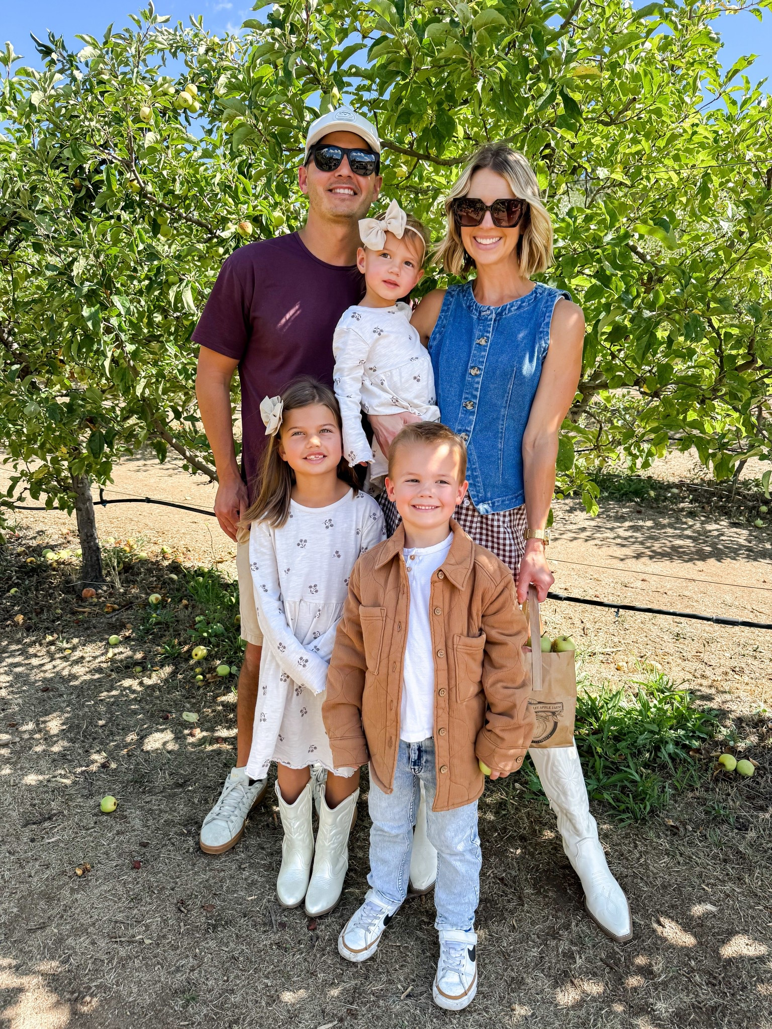 apple picking!🍎🍏

Apple orchard
Apple picking
Fall outfit
Family outfits
Denim vest
Matching sibling outfits
Amazon outfit
Fall boots
Western boots

Denim Top
Denim vest
Crewneck vest
Gingham shorts
Gingham Boxers
Amazon outfit
Family outfits
Western look
Country concert outfit
Sunglassess


#LTKFamily #LTKStyleTip #LTKShoeCrush