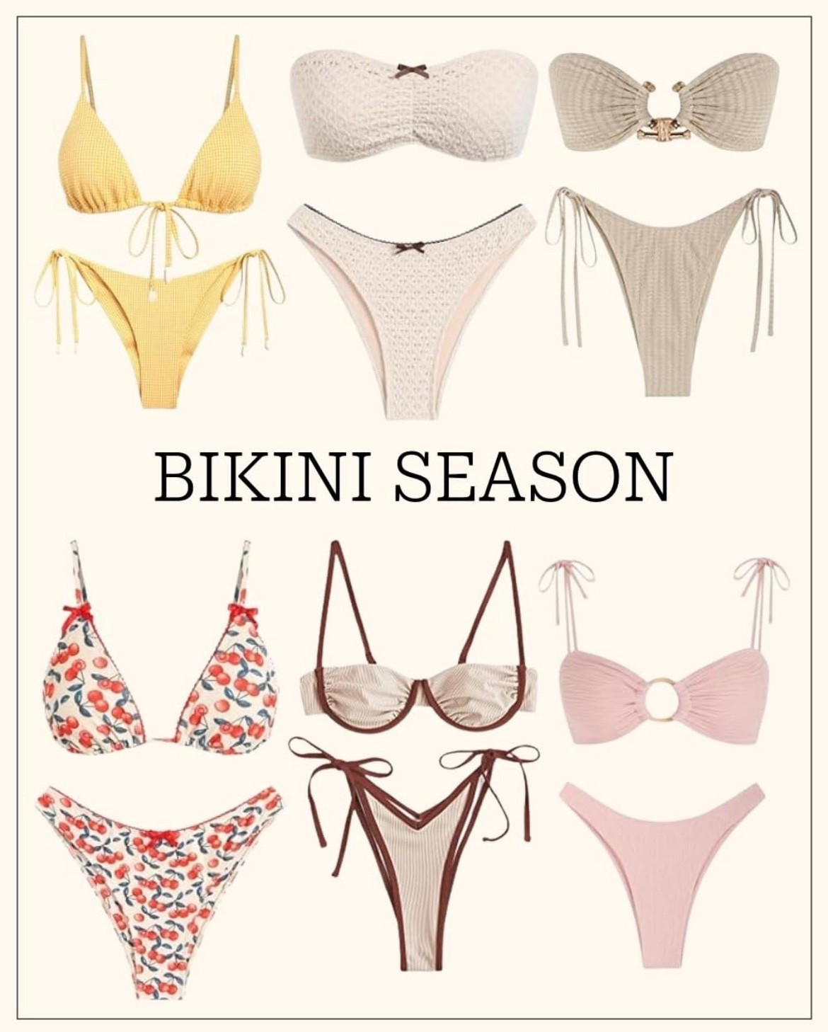 Bikini season is not over yet 

Check out these Amazon bikini finds 👙🤍 

#amazonsummer #bikini #amazonfinds 

#LTKSwim #LTKSeasonal #LTKFindsUnder50