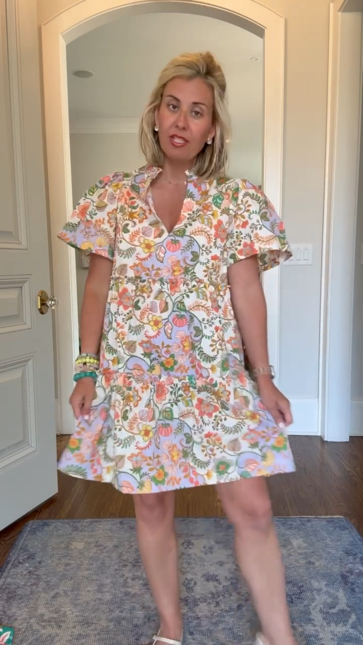 Shop my Avara favorites up to 50% off almost everything now through 5/25!! Goodness this floral print is a showstopper! This is so cute paired with these must-have mesh flats. I’m in small dress & 7 flat (I always size 1 down in flats)

#LTKootd #LTKSeasonal #LTKSaleAlert