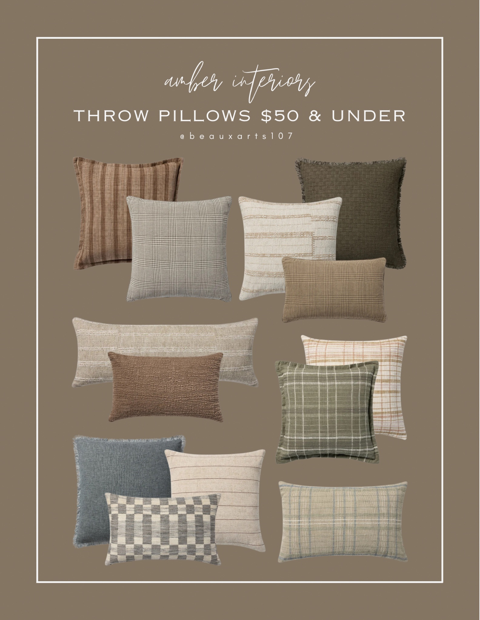 Shop these beautiful Amber Interior pillow covers $50 & under! 

#LTKHome #LTKSaleAlert #LTKFindsUnder50