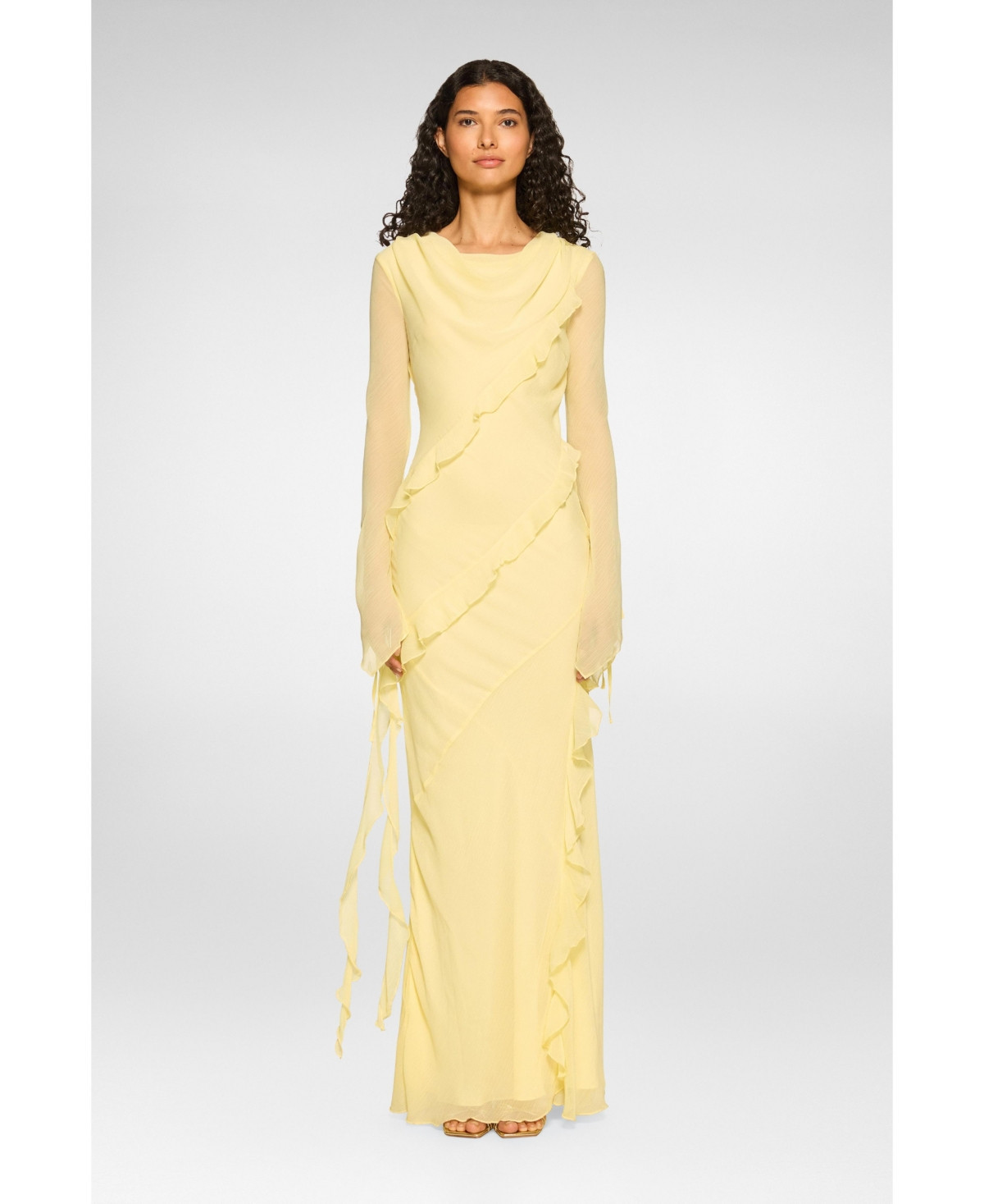 Daska Women's Circe Dress - Yellow | Macy's