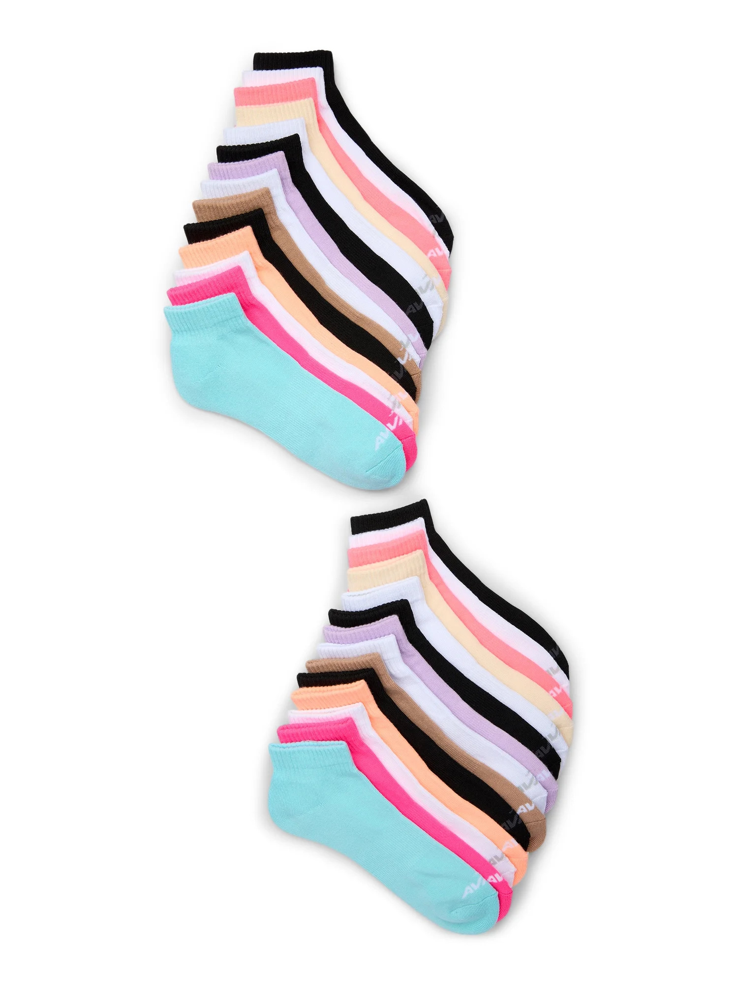 Avia Women's Performance Cushion Ankle Socks, 14-Pack | Walmart (US)