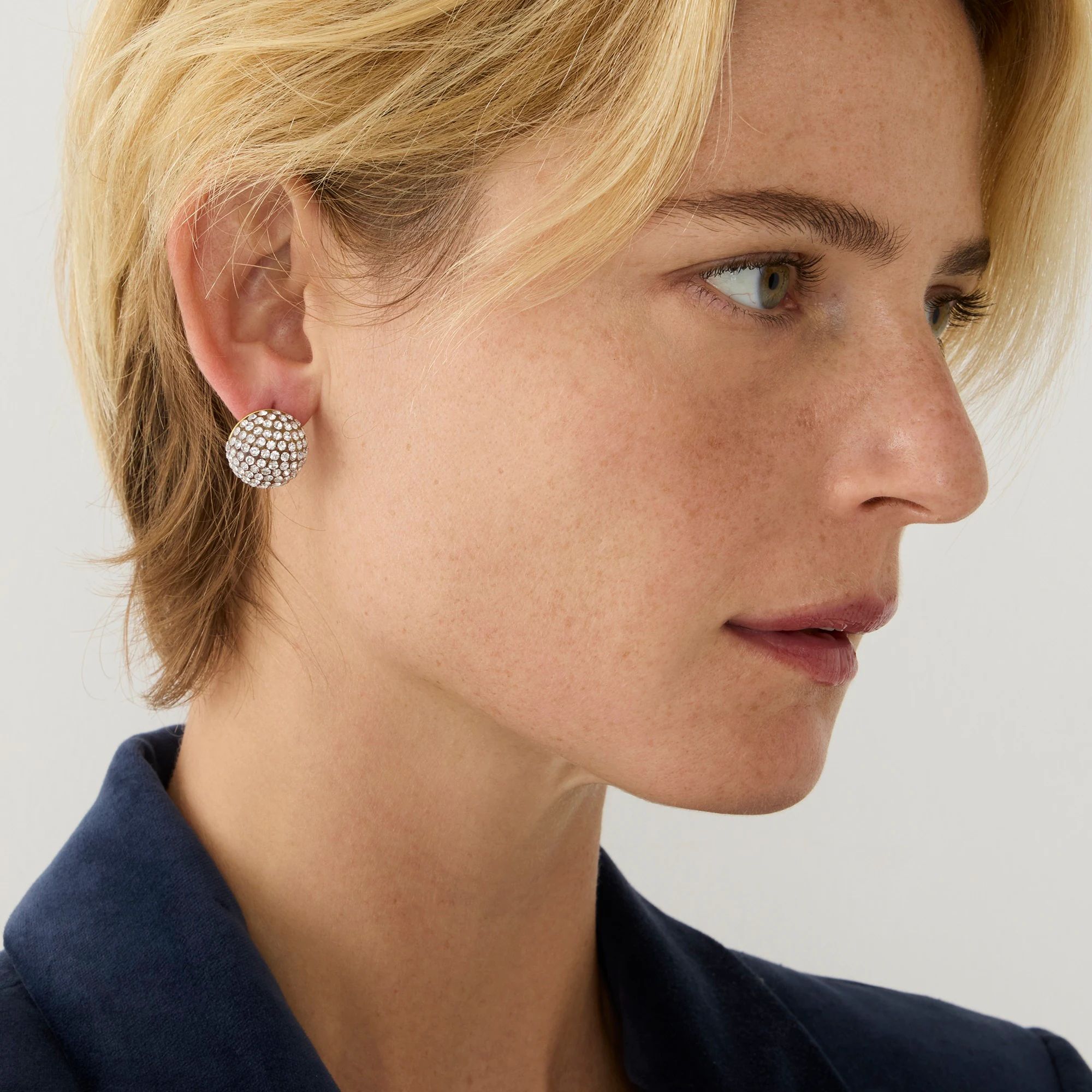 Crystal ball earrings | J.Crew US