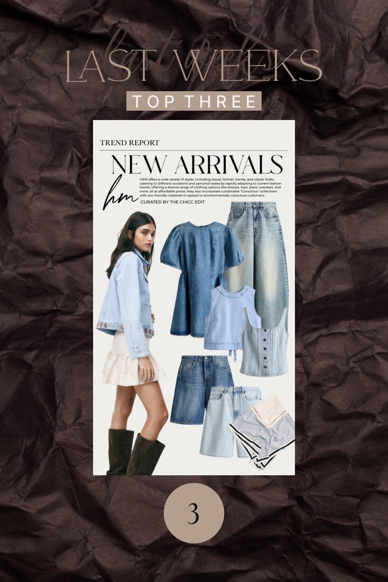 Third best sellers of the week 

#jeans #denim #outfit #hm #ootd 

#LTKgrwm #LTKootd #LTKOver40