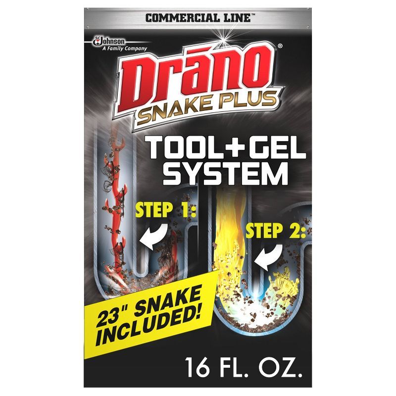 Drano Snake Plus Tool + Gel System - 16oz | Target