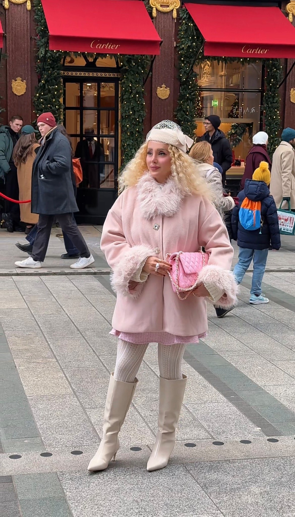Woolcoat Winter Fur Collar Pink Coat with white boots for a soft girl look 💗


#LTKuk #LTKwinter #LTKeurope