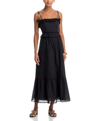 Ruffle Lace Midi Dress - Exclusive | Bloomingdale's (AU)